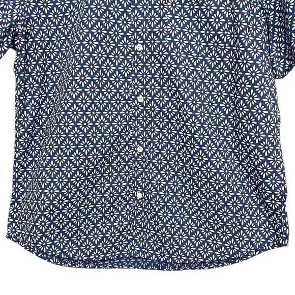 Levis Button Down Shirt Men's Size Large Short Sleeve One Pocket Standard Fit - Picture 3 of 12